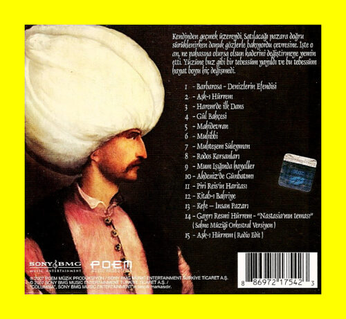 Can Atilla – Aşk-ı Hürrem - CD - Görsel 2