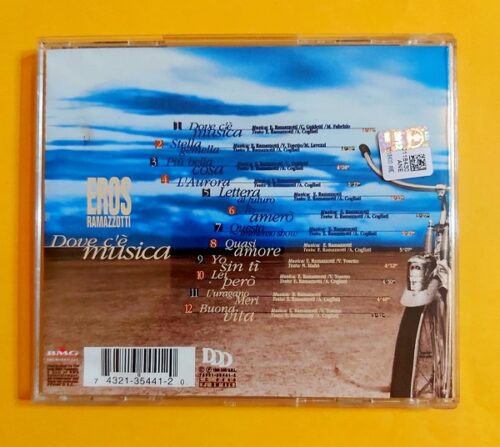 Eros Ramazzotti - Dove C'e Musica - CD - Görsel 2
