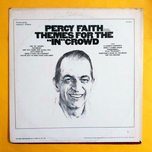 Percy Faith - Themes For The In Crowd - Görsel 2