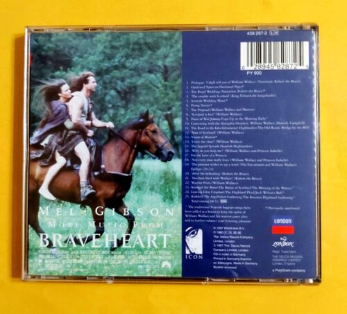 Braveheart - Soundtrack - CD - Görsel 2
