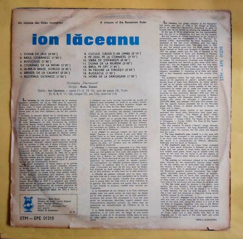 Ion Laceanu – Un Virtuose Des Flutes Roumaines / A Virtuoso Of The Romanian Flutes - Görsel 2