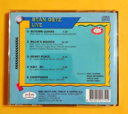 Stan Getz - Live - Görsel 2