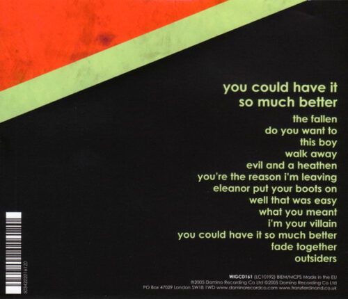 Franz Ferdinand - You Could Have It So Much Better - CD - Ambalajında - Görsel 2