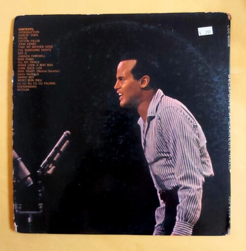Harry Belafonte - Belafonte At Carnegie Hall - The Complete Concert - 2 Plak - Görsel 2