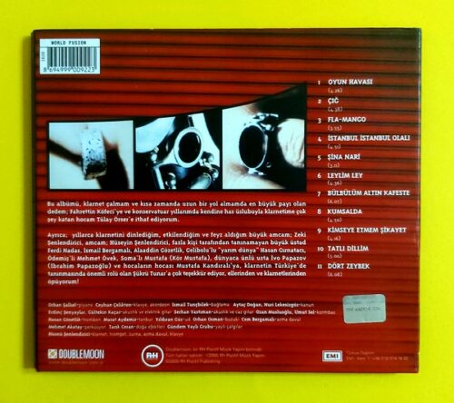 Hüsnü Şenlendirici - Hüsn-ü Klarnet - CD - Görsel 2