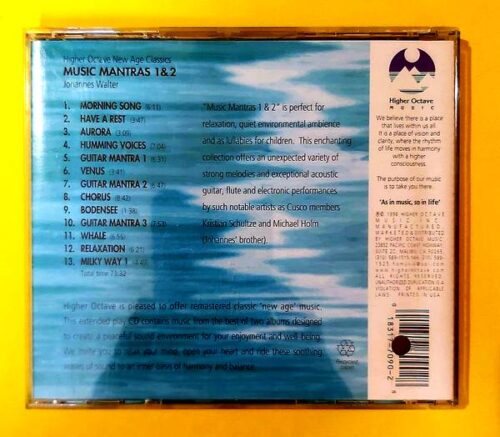 Johannes Walter - Music Mantras 1-2- CD - Görsel 2