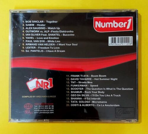 Number One - Hits 2008 - CD - Görsel 2