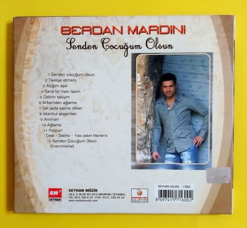 Berdan Mardini - Senden Çocuğum Olsun - CD - Görsel 2