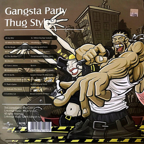 Gangsta Party Thug Style - Ambalajında - Plak - Görsel 2