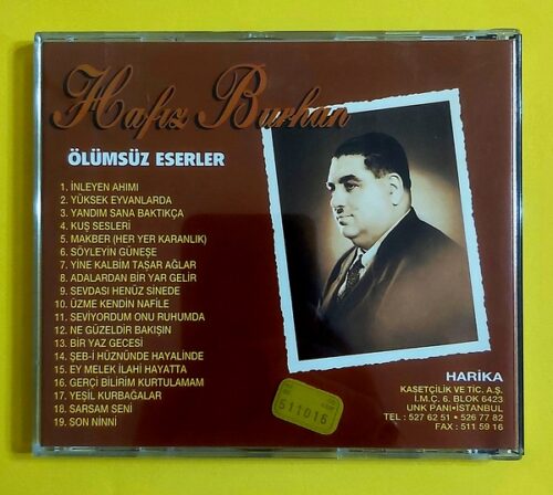 Hafız Burhan - Ölümsüz Eserler - CD - Görsel 2
