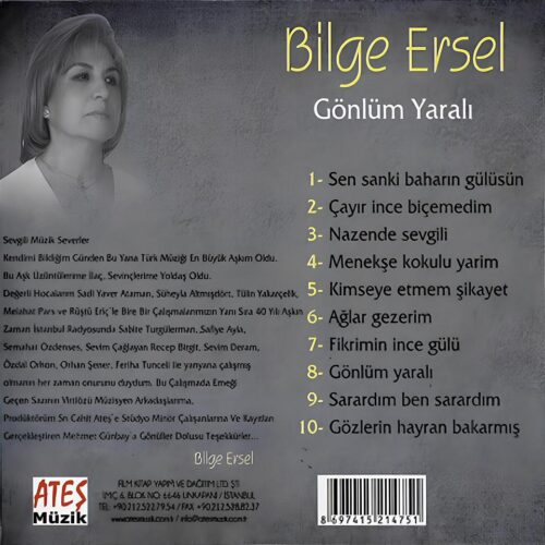 Bilge Ersel – Gönlüm Yaralı - Görsel 2