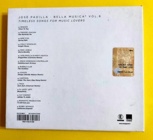 Jose Padilla - Bella Musica Vol. 6 - CD - Görsel 2