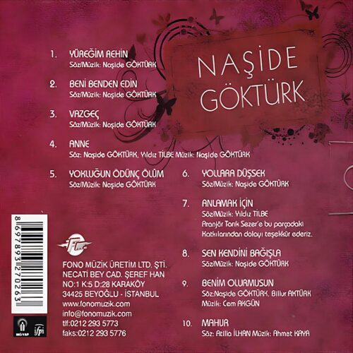 Naşide Göktürk – Yüreğim Rehin - Görsel 2