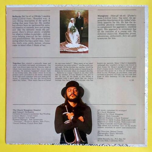 Chuck Mangione - Bellavia - Görsel 2