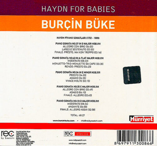 Burçin Büke - Haydn For Babies - Ambalajında - Görsel 2