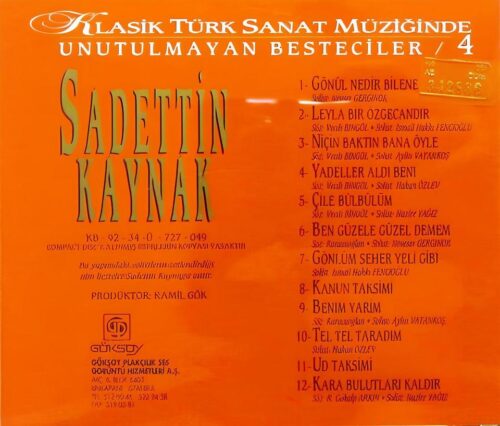 Sadettin Kaynak - Unutulmayan Besteciler - 4 - Görsel 2
