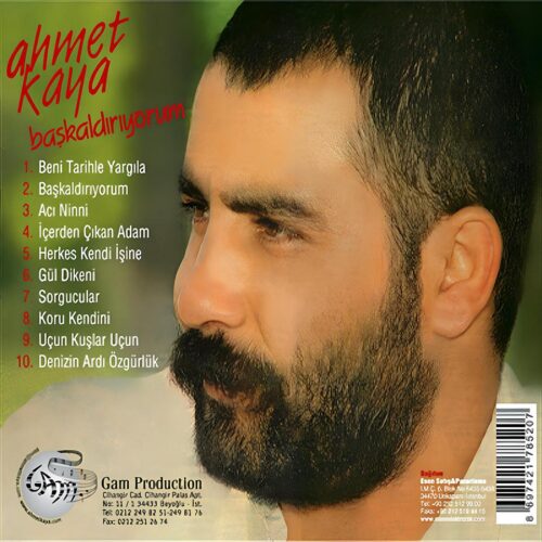 Ahmet Kaya - Başkaldırıyorum - CD - Görsel 2