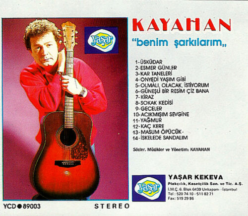 Kayahan - Benim Şarkılarım - CD - Görsel 2