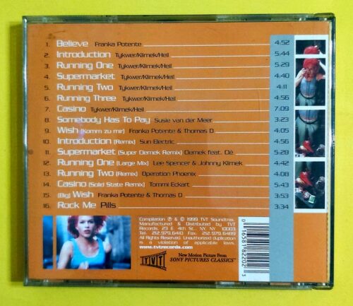 Run Lola Run - Soundtrack - CD - Görsel 2