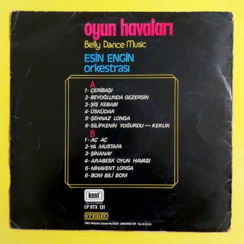 Esin Engin Orkestrası - Oyun Havaları Belly Dance Music - Görsel 2