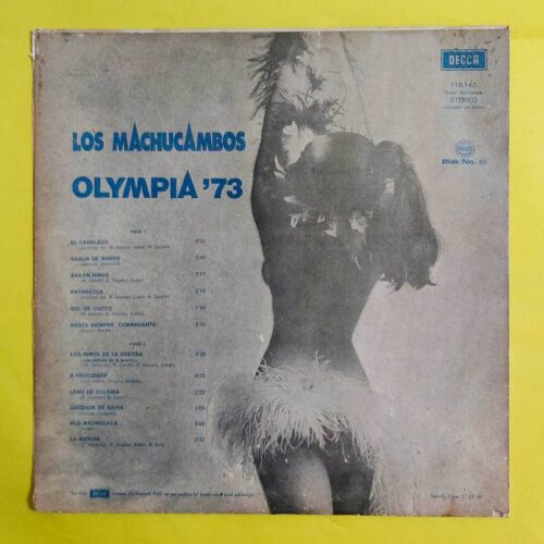 Los Machucambos - Olympia '73 - Görsel 2