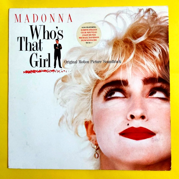 Madonna - Who's That Girl - Soundtrack - Plak