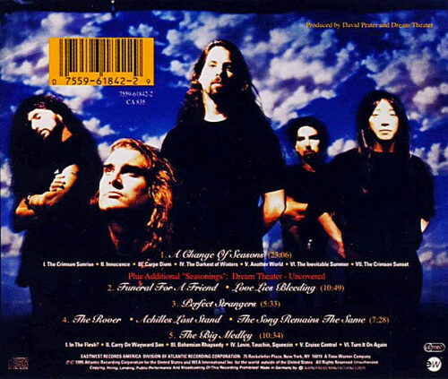 Dream Theater - A Change Of Seasons - Ambalajında CD - Görsel 2