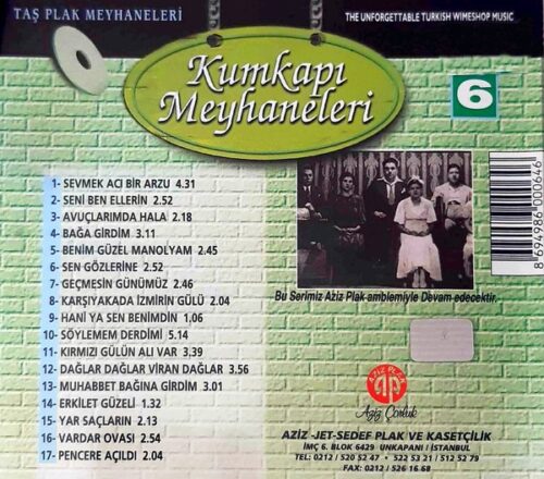 Sevilen Meyhane Şarkıları 6 - Kumkapı Meyhaneleri - Görsel 2