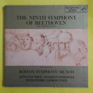 Boston Symphony - The Ninth Symphony of Beethoven and Symphony No.8 - 2 Plak