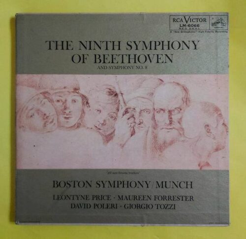 Boston Symphony - The Ninth Symphony of Beethoven and Symphony No.8 - 2 Plak