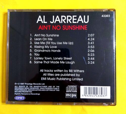Al Jarreau - Ain't No Sunshine - Görsel 2