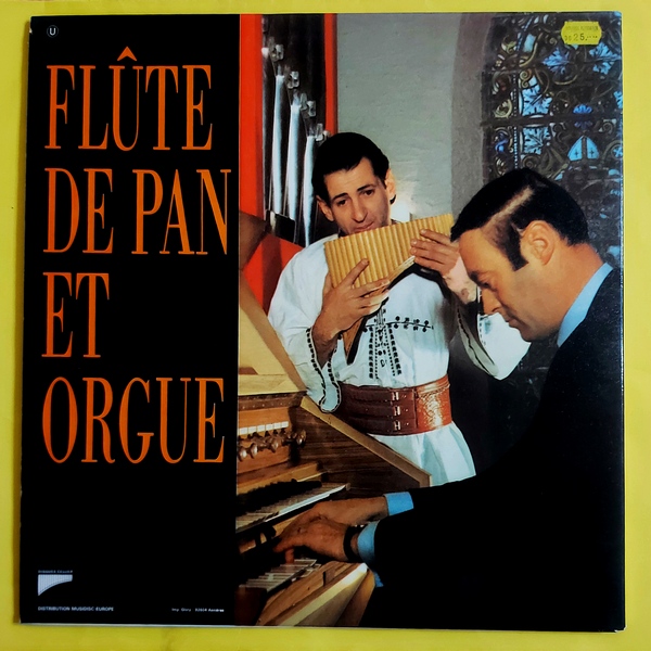 Gheorghe Zamfir Et Marcel Cellier - Improvisations Flute De Pan Et Orgue - Görsel 2