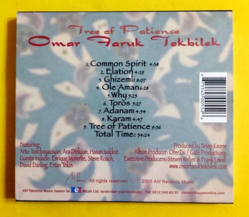 Omar Faruk Tekbilek – Tree Of Patience - Görsel 2