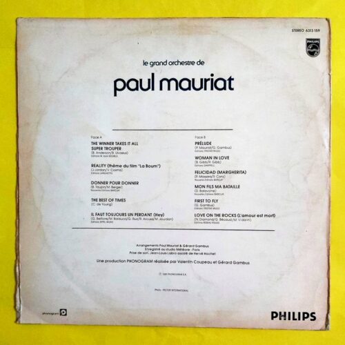 Paul Mauriat - Reality - Woman In Love - Görsel 2