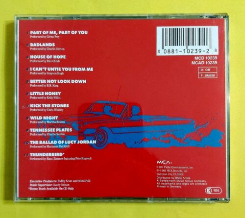 Various – Thelma & Louise  Soundtrack - Görsel 2