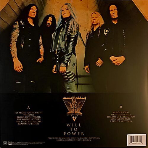 Arch Enemy – Will To Power - Limitli Baskı - Sarı Renkli Plak - Görsel 2
