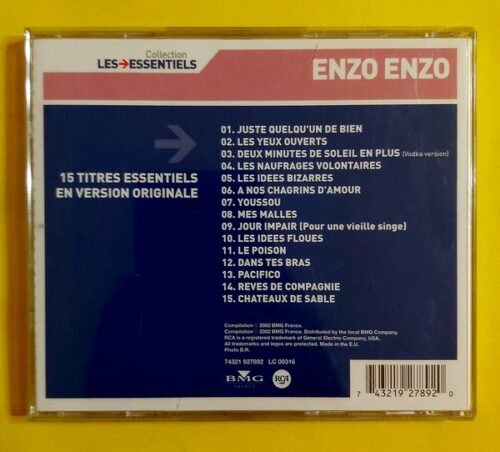 Enzo Enzo - Les Essentiels - Görsel 2