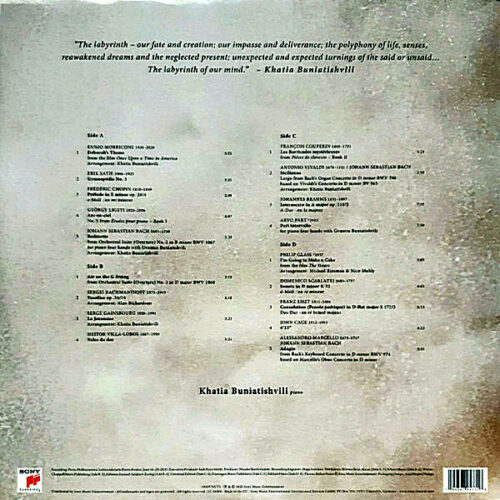 Khatia Buniatishvili - Labyrinth - 2 Plak - Görsel 2