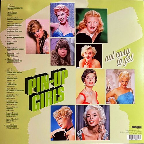 Pin-Up Girls - Not Easy To Get - Limitli Baskı - Pembe Renkli Plak - Görsel 2