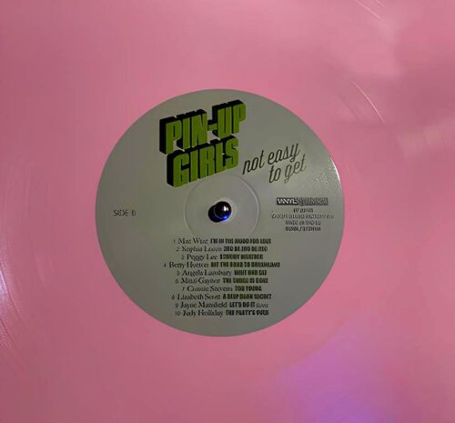 Pin-Up Girls - Not Easy To Get - Limitli Baskı - Pembe Renkli Plak - Görsel 3