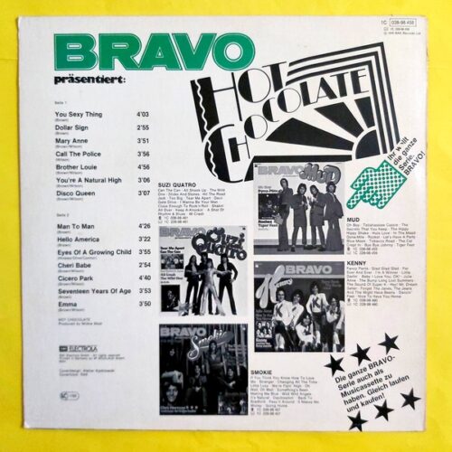Hot Chocolate – BRAVO Präsentiert: Hot Chocolate - Görsel 2