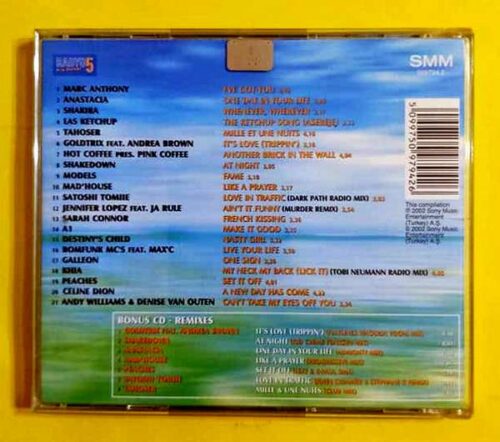 Radyo5 - Summer Hits - 2002 - 2 CD - Görsel 2