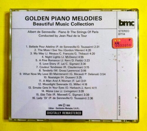 Golden Piano Melodies - Beatiful Music Collection - Görsel 2