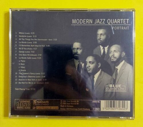 Modern Jazz Quartet – Portrait - Görsel 2