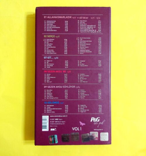 Sezen Aksu - Kaybolmayan Yıllar Arşiv Serisi Vol 1 - 7 CD Boxset - Görsel 2