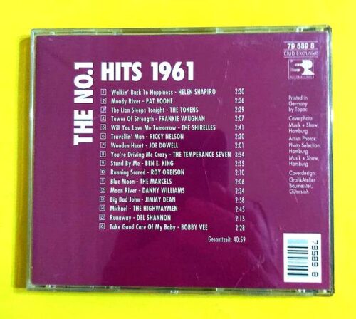 The No.1 Hits - 1961 - Görsel 2