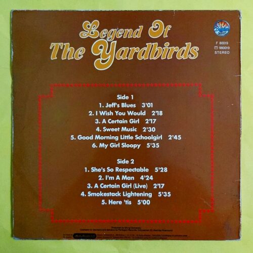 The Yardbirds - Legend Of The Yardbirds Vol. 3 - Görsel 2