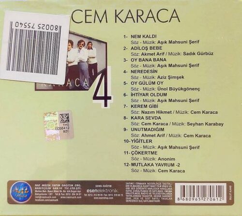 Cem Karaca - Cem Karaca 4 - Görsel 2