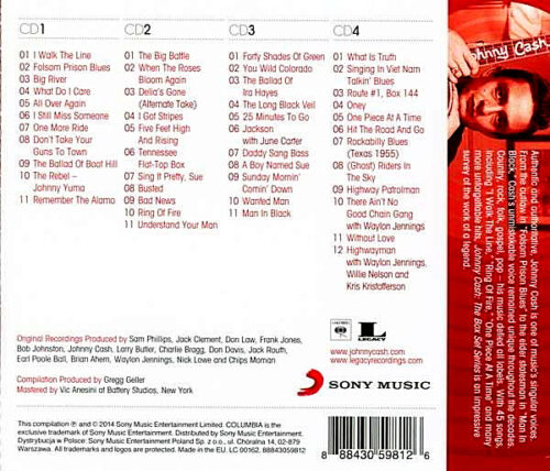 Johnny Cash - The Box Set Series - 4 CD - Görsel 2