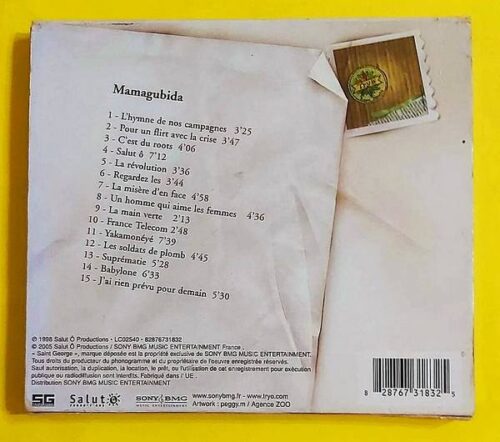 Tryo – Mamagubida - Görsel 2